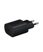 SAMSUNG TRAVEL ADAPTER USB-C 25W  BLACK (EP-TA800NBEGEU) (SAMEP-TA800NBEGEU)