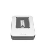 MEDIARANGE ALUMINUM STORAGE BOX, FOR USB FLASH DRIVES, SILVER (MRBOX901)