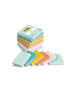 ΑΥΤΟΚΌΛΛΗΤΑ ΧΑΡΤΆΚΙΑ 3M POST-IT 76 X 76 MM (BEACHSIDE COLOR) (100 ΦΎΛΛΑ,6ΆΔΑ) (654-6-ΒΕΑ) (MMM6546BEA)