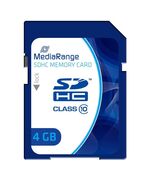 MEDIARANGE SDHC CLASS 10 4 GB (HIGH CAPACITY) (MR961)