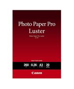 ΦΩΤΟΓΡΑΦΙΚΌ ΧΑΡΤΊ PRO LUSTER CANON A3 SEMI GLOSSY 260G/M² 20 ΦΎΛΛΑ (6211B007) (CAN-LU-101A3)