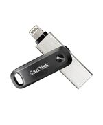 SANDISK IXPAND 256GB USB 3.1 STICK ΜΕ ΣΎΝΔΕΣΗ LIGHTNING & USB-A ΜΑΎΡΟ (SDIX60N-256G-GN6NE) (SANSDIX60N-256G-GN6NE)
