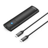 ORICO ΘΉΚΗ ΓΙΑ Μ.2 NVME SSD PWM2-G2-BK-EP, 10GBPS, ΈΩΣ 4TB, ΜΑΎΡΗ