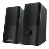 POWERTECH ΗΧΕΊΑ PREMIUM SOUND PT-847, 2X 3W, 3.5MM, ΜΑΎΡΑ