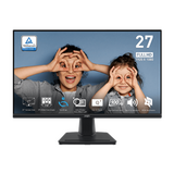 MSI MONITOR PRO MP275, FLAT IPS FHD, 27", 16:9, 300 CD/M2, 1000:1, 1MS, 100HZ, 1920X1080, HDMI/VGA/HP OUT, 2X 2W SPEAKERS, BLACK, 2YW.