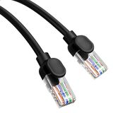 BASEUS ΚΑΛΏΔΙΟ ΔΙΚΤΎΟΥ ETHERNET CAT5. 2M ΜΑΎΡΟ (B00133206111-03) (BASB00133206111-03)