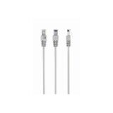 GEMBIRD U/UTP CAT.5E ΚΑΛΏΔΙΟ ΔΙΚΤΎΟΥ ETHERNET 10M ΓΚΡΙ (PP12-10M) (GEMPP12-10M)