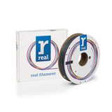 REAL PLA 3D PRINTER FILAMENT - GRAY - SPOOL OF 0.5KG – 2.85MM (REALPLAGRAY500MM3)