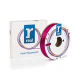 REAL PLA 3D PRINTER FILAMENT - SATIN RED - SPOOL OF 0.5KG – 2.85MM (REALPLASATINSCARLET500MM285)