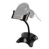 GTCODESTAR ΒΆΣΗ ΓΙΑ BARCODE SCANNER GTC-STAND, ΕΎΚΑΜΠΤΟΣ ΜΕΤΑΛΛΙΚΌΣ ΒΡΑΧΊΟΝΑΣ, ΜΑΎΡΗ