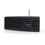 GEMBIRD KB-U-103 USB KEYBOARD STANDARD BLACK (KB-U-103) (GEMKB-U-103)