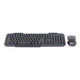GEMBIRD KEYBOARD + MEMBRANE MOUSE SET KBS-WM-02 ( USB 2.0; (US); BLACK; OPTICAL) (KBS-WM-02) (GEMKBS-WM-02)