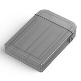 ORICO ΘΉΚΗ ΠΡΟΣΤΑΣΊΑΣ ΓΙΑ 2X 2.5" HDD PPH25, ΓΚΡΙ/ΔΙΆΦΑΝΗ