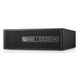 HP PC PRODESK 400 G3 SFF, REFURBISHED GRADE A REPAINTED, I3-6100, 4/128GB SSD, DVD-RW, FREEDOS