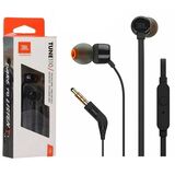 JBL T110 HEADPHONES BLACK (JBLT110BLK)