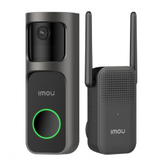 IMOU SMART HOME DOORBELL 2S KIT DB-2SP-3T0W/ DS2S, INDOOR WIRELESS DOORBELL WITH CHIME, 5000MAH BATTERY, BUILT-IN MIC & SPEAKER, 2-WAY TALK, PIR, CALL NOTIFICATIONS, MULTIPLE RINGTONES, 2.4GHZ WIFI, MICRO SD UP TO 512GB, WEATHERPROOF, 3YW.