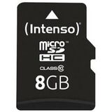INTENSO MICROSDHC CARD  8GB CLASS 10 (3413460) (NSO3413460)