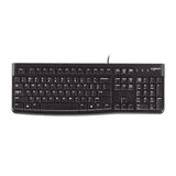 LOGITECH K120 USB US BLACK (920-002508) (LOGK120BK)