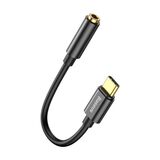 BASEUS CONVERTER L54 TYPE-C MALE TO 3.5MM FEMALE ADAPTER BLACK (CATL54-01) (BASCATL54-01)