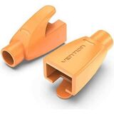 VENTION RJ45 STRAIN RELIEF BOOTS ORANGE PVC TYPE 50-PACK (IODO0-50) (VENIODO0-50)