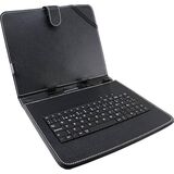 ESPERANZA EK123 FLIP COVER ΔΕΡΜΑΤΊΝΗΣ ΜΕ ΠΛΗΚΤΡΟΛΌΓΙΟ ΜΑΎΡΟ (UNIVERSAL 7") (EK123) (ESPEK123)