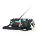 GEMBIRD PORTABLE BLUETOOTH SPEAKER SPK-BT-17-CM FM-RADIO BUILT-IN MICROPHONE MORO PATTERN USB AUX MICROSD (SPK-BT-17-CM) (GEMSPK-BT-17-CM)