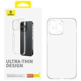 BASEUS PHONE CASE FOR IPHONE 15 PRO  OS-LUCENT SERIES CLEAR (P60157204203-01) (BASP60157204203-01)