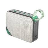 QCY SP2 GREEN BROWN - POCKET SIZE IP67 RGB BT SPEAKER DEEP PUNCH BASS TWS STEREO SUBWOOFER 17H