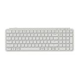 KEYCHRON B2 PRO (B2P-K8) ULTRASLIM MINI WIRELESS BT KEYBOARD ZMK ONLINE CUSTOMIZE WHITE 96% US LAY