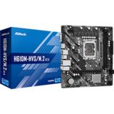 ASROCK MB H610M-HVS/M.2 R2.0, SOCKET INTEL LGA1700 14TH/13TH/12TH GEN, CS INTEL H610, 2 DIMM SOCKETS DDR4, D-SUB/HDMI, LAN GIGABIT, MICRO-ATX, 3YW