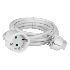 POWERTECH ΜΠΑΛΑΝΤΈΖΑ ΡΕΎΜΑΤΟΣ PT-889, 1X SCHUKO, 16A, 5M, ΛΕΥΚΉ