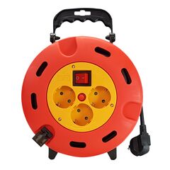 POWERTECH ΜΠΑΛΑΝΤΈΖΑ ΚΛΕΙΣΤΟΎ ΤΎΠΟΥ PT-896, 3X SCHUKO, 16A, 5M