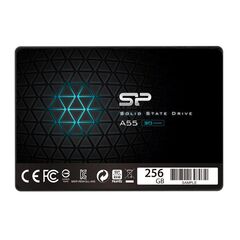 SILICON POWER SSD A55 256GB, 2.5", SATA III, 550-450MB/S 7MM, TLC