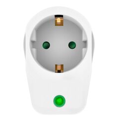 POWERTECH ΑΝΤΆΠΤΟΡΑΣ ΡΕΎΜΑΤΟΣ PT-996, 1 ΘΈΣΗ SCHUKO, 16A, 3680W, ΛΕΥΚΌΣ
