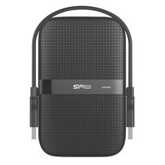 SILICON POWER ΕΞΩΤΕΡΙΚΌΣ HDD ARMOR A60, 4TB, USB 3.2, ΜΑΎΡΟΣ