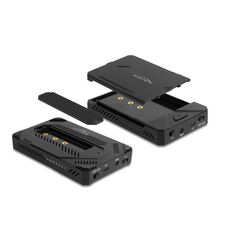 DELOCK ΘΉΚΗ ΓΙΑ M.2 & 2.5" SATA SSD/HDD 42020, USB-C, ΛΕΙΤΟΥΡΓΊΑ ΚΛΏΝΟΥ