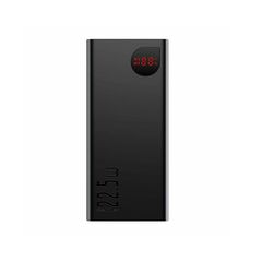BASEUS ADAMAN POWER BANK 20000MAH 22.5W ΜΕ 2 ΘΎΡΕΣ USB-A ΚΑΙ ΘΎΡΑ USB-C QUICK CHARGE 3.0 ΜΑΎΡΟ (PPAD070101) (BASPPAD070101)