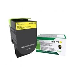 TONER LEXMARK H YLD YELLOW CARTRIDGE 3.5