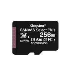 256GB SDHC CANVAS SELECTPLUS 100R A1 C10