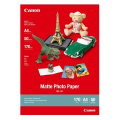 CANON ΦΩΤΟΓΡΑΦΙΚΌ ΧΑΡΤΊ A4 MATTE 170G/M² 50 ΦΎΛΛΑ (7981A005) (CAN-MP101A4)