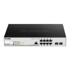 D-LINK SWITCH DGS-1210-10P/ME 8-PORT  MANAGED
