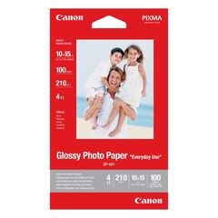 CANON ΦΩΤΟΓΡΑΦΙΚΌ ΧΑΡΤΊ A6 GLOSSY 210G/M² 100 ΦΎΛΛΑ (0775B003) (CAN-GP501A6)