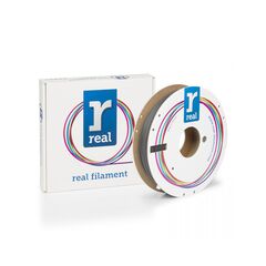 REAL PLA MATTE 3D PRINTER FILAMENT - BLACK - SPOOL OF 0.5KG - 1.75MM (REALPLAMATTEBLACK500MM175)