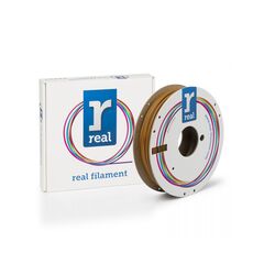 REAL PLA MATTE 3D PRINTER FILAMENT - RUST ORANGE - SPOOL OF 0.5KG - 1.75MM (REALPLAMATTEORANGE500MM175)