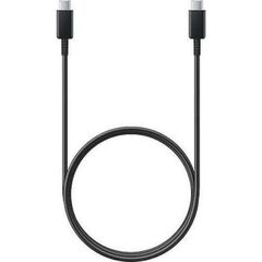 SAMSUNG REGULAR USB 2.0 CABLE USB-C MALE - USB-C MALE ΜΑΎΡΟ 1M (EP-DA705BBEGWW) (SAMEP-DA705BBEGWW)