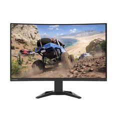 LENOVO MONITOR G32QC-30 GAMING 31.5'' QHD VA CURVED, SLIM BEZEL, HDMI,DISPLAY PORT,  AMD FREESYNC PREMIUM, HEIGHT ADJUSTABLE, SPEAKERS,3YEARSW