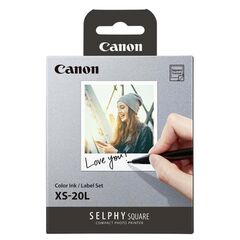 CANON XS-20L COLOUR INK & PAPER SET 20PRINTS (4119C002) (CANXS-20L)