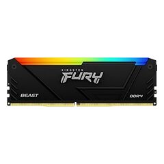 KINGSTON MEMORY KF436C17BB2A/8 FURY BEAST RGB BLACK XMP, 3600MT/S, 8GB