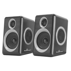 POWERTECH ΗΧΕΊΑ PREMIUM SOUND PT-972, 2X 3W RMS, 3.5MM, ΜΑΎΡΑ