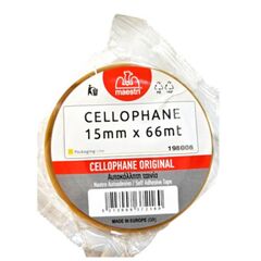 ROMA MAESTRI ΑΥΤΟΚΟΛΛΉΤΗ ΤΑΙΝΊΑ 15MM X 66MT (1198006) (ROM1198006)